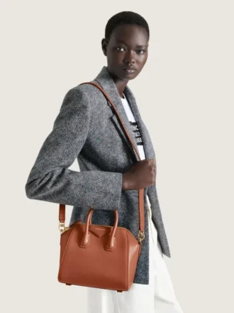 Antigona Bag mini din piele Box