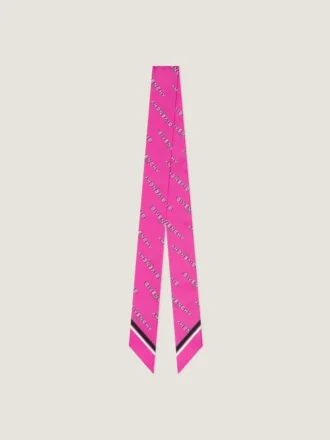 Bandeau Givenchy Shadow bicolor din mătase