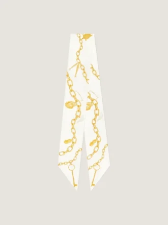 Bandeau mare Lucky Charms din mătase