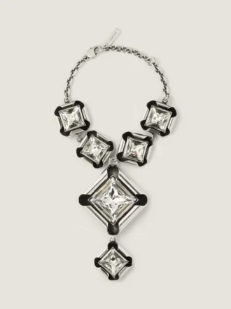 Brățară Deconstructed Crystals din metal și cristale