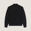 Cardigan Couture Seam din fleece brodat cu Givenchy Paris Cardigan Couture Seam din fleece brodat cu Givenchy Paris