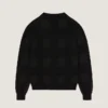 Cardigan cu fermoar din bumbac brodat Givenchy Paris
