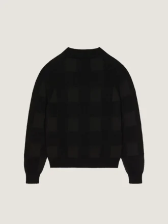 Cardigan cu fermoar din bumbac brodat Givenchy Paris