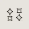 Cercei Deconstructed Crystals din metal și cristale Cercei Deconstructed Crystals din metal și cristale