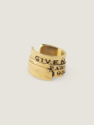 Cercei Givenchy Tape din metal și email