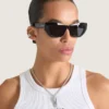 Colier Givenchy Tape din metal și email