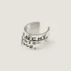 Cercei Givenchy Tape din metal și email Cercei Givenchy Tape din metal și email
