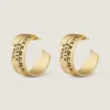 Cercei Givenchy Tape din metal și email Cercei Givenchy Tape din metal și email