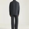 Cămașă cu cusături couture din flanel Cămașă cu cusături couture din flanel