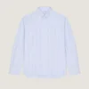 Cămașă cu dungi și cusături couture din bumbac Oxford Cămașă cu dungi și cusături couture din bumbac Oxford