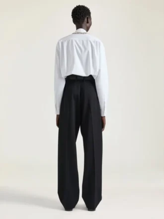 Cămașă scurtă din poplin cu cristale