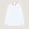 Cămașă Slim Fit din poplin cu perle brodate Cămașă Slim Fit din poplin cu perle brodate