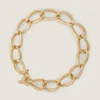 Colier cu zale din metal Colier cu zale din metal