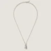 Colier Givenchy Tape din metal și email Colier Givenchy Tape din metal și email