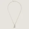 Colier Givenchy Tape din metal și email Colier Givenchy Tape din metal și email