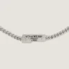 Colier Givenchy Tape din metal și email