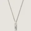 Colier Givenchy Tape din metal și email