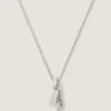Colier Givenchy Tape din metal și email Colier Givenchy Tape din metal și email