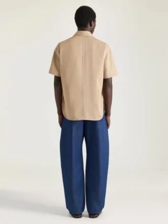 Couture Jeans albastru indigo cu imprimeu Givenchy