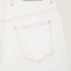 Cusătură albă de couture Blugi Cusătură albă de couture Blugi