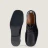 Derby-uri Tux din piele periată Derby-uri Tux din piele periată