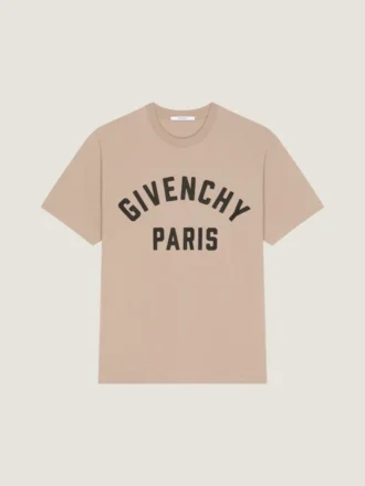 din bumbac cu broderie Givenchy Paris