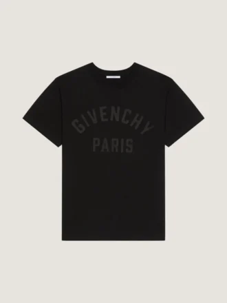 din bumbac cu broderie Givenchy Paris