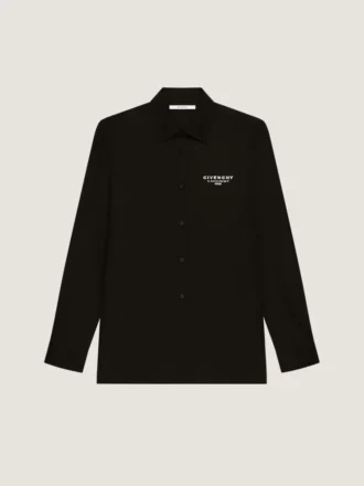 din poplin de bumbac cu broderie cu sigla Givenchy din poplin de bumbac cu broderie cu sigla Givenchy