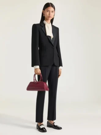 Geantă mică Antigona East-West din piele Box