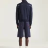 Hanorac cu fermoar din lână, cu patch Givenchy Paris Hanorac cu fermoar din lână, cu patch Givenchy Paris