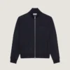 Hanorac cu fermoar din lână și cașmir, cu patch Givenchy Hanorac cu fermoar din lână și cașmir, cu patch Givenchy