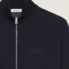 Hanorac cu fermoar din lână și cașmir, cu patch Givenchy Hanorac cu fermoar din lână și cașmir, cu patch Givenchy