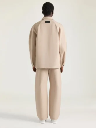 Jachetă cu cusături couture din bumbac, cu patch Givenchy Paris