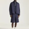 Jachetă cu cusături couture din denim brodat Givenchy Paris Jachetă cu cusături couture din denim brodat Givenchy Paris