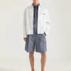 Jachetă cu cusături couture din denim brodat Givenchy Paris Jachetă cu cusături couture din denim brodat Givenchy Paris