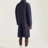 Jachetă cu cusături couture din denim brodat Givenchy Paris Jachetă cu cusături couture din denim brodat Givenchy Paris