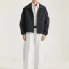 Jachetă din polyfaille cu broderie Givenchy