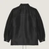 Jachetă din polyfaille cu cusături couture și patch Givenchy Paris Jachetă din polyfaille cu cusături couture și patch Givenchy Paris