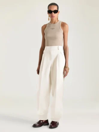 Maiou Slim Fit din bumbac cu imprimeu Givenchy Paris