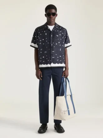 Pantaloni chino mulati din bumbac