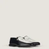 Mocasini Label din piele și pânză Mocasini Label din piele și pânză