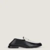 Mocasini Label din piele și pânză Mocasini Label din piele și pânză