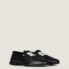 Mocasini Label din piele lucioasă Mocasini Label din piele lucioasă