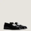 Mocasini Tux din piele lăcuită
