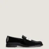 Mocasini Tux din piele lăcuită