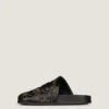 Mule plate Label din piele cu ținte Mule plate Label din piele cu ținte