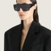 Ochelari de soare pătrați din acetat Ochelari de soare pătrați din acetat