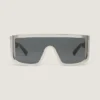 Ochelari de soare pătrați din metal Ochelari de soare pătrați din metal