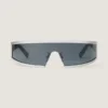 Ochelari de soare pătrați din metal Ochelari de soare pătrați din metal