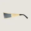 Ochelari de soare pătrați din metal Ochelari de soare pătrați din metal